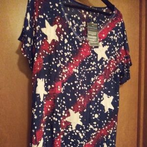 GreaterGood Ladies L/XL Patriotic Top
